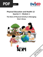 Physical Education and Health 12: Quarter 3 - Module 1