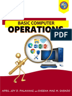 COMP11 Basic Computer Operations