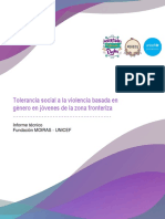 Informe Técnico Encuesta Tolerancia Social A La Violencia