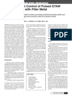 Intelligent Control of Pulsed GTAW With Filler Metal