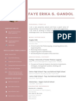 Navy Blue and Black Professional Resume