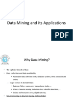 Data Mining and Its Applications