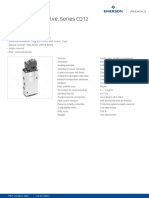 Aventics 52-Directional Valve Series CD12 Single Solenoid