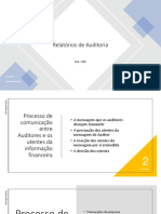 Licção #9 Relatórios de Auditoria 2021 Gestores