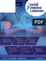 Vol. 2, Núm. 4 (2021) : Social Innova Sciences. Revista de Ciencia Sociales