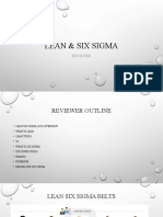 LEAN & Six Sigma Reviewer