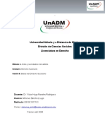 Universidad Abierta y A Distancia de México División de Ciencias Sociales Licenciatura en Derecho