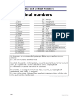 Cardinal and Ordinal Numbers