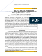 The Influence of Work Team, Trust in Superiors and Achievement Motivation On Organizational Commitment of UIN Sultan Syarif Kasim Riau Lecturers