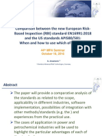 Jovanovic - Comparison Between The New European Risk-Based Inspection (RBI) Standard EN16991 2018