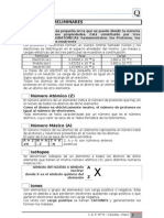 Cuadernillo de Actividades de QUIMICA para 1º Año POLIMODAL o 3º de La E. E. S. Año 2011