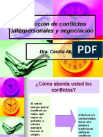 Conflicto y Negociación