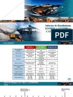 Informe de Rendimiento KOM930 Vs KOM980 Vs Cat798 Vs Liebherr