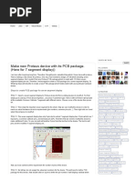 Milinda Pro - Make New Proteus Device With Its PCB Package. (Here For 7 Segment Display) )