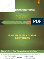 Electromagnetic Theory: Dr. Maha Raouf