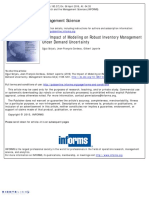 The Impact of Modeling On Robust Inventory Management Under Demand Uncertainty