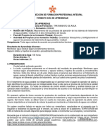 GUIA de APRENDIZAJE Monitorear Agua Residual y Separar Sólidos y Líquidos ENERO-FEBRERO 2022