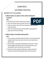 9th STD Democratic Politics Notes L 4 Electoral Politics 1643555741