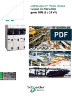 Distribuição em Média Tensão Células Pré-Fabricadas Gama SM6 (3 A 24kV)