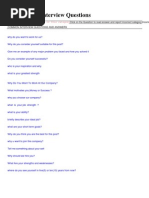 Chemistry Interview Questions: There Are No Questions in This Category