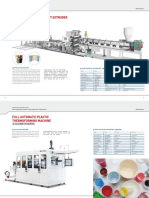 Single-Layer Pp/Ps Sheet Extruder