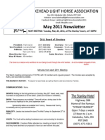 May 2011 Newsletter