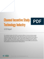 Channel Incentive Usage Study