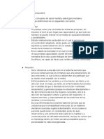 Salud Mental y Psiquiatría