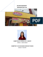 SINGPET Patricia Joy C. Jelexie Bakeshop Mini Marketing Plan