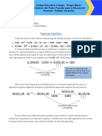 Notación Cientifica 5to Año