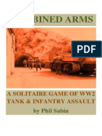 Combined Arms: A Solitaire Game of Ww2 Tank & Infantry Assault