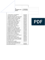 Nº 4° B Apellidos Y Nombres Del Estudiante