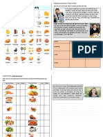 Reading Comprehension Food and Drinks