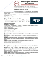 Sulfato de Aluminio y Potasio (12 Aguas) - Faga-Lab