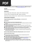 Resume Producer