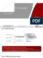 UMTS HSDPA Throughput Optimization