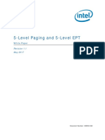 5-Level Paging and 5-Level EPT - Intel - Revision 1.1 (May, 2017)