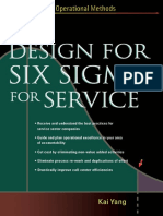 Design For Six Sigma For Service