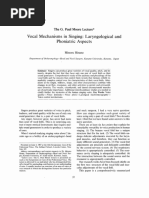 Vocal Mechanisms in Singing HIRANO