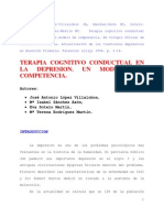 Terapia Cognitivo Conductual Depresion