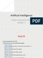 Artificial Intelligence: Problem Solving by Search Module - 2