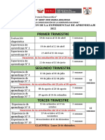 Propuesta Caledarizacion 2022 Secundaria