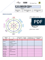 Hoja Registro Test Condición Física