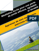 Méditation Écrite Pour Une Perte de Poids Efficace, Agréable Et Durable