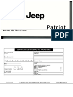 Manual Jeep Patriot