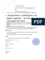 O Menaechmus's Intelligence Was Highly Regarded He Tutored Alexander The Great