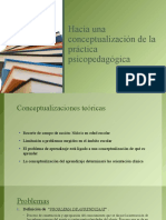 Hacia Una Conceptualizacion de La Practica Psicopedagogica FILIDORO