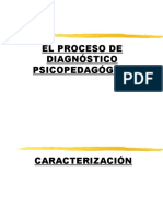 El Diagnostico Psicopedagogico