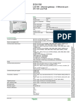 Product Data Sheet: Link150 - Ethernet Gateway - 2 Ethernet Port - 24 V DC and Poe