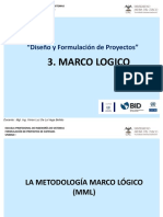 3 - Metodología Marco Lógico